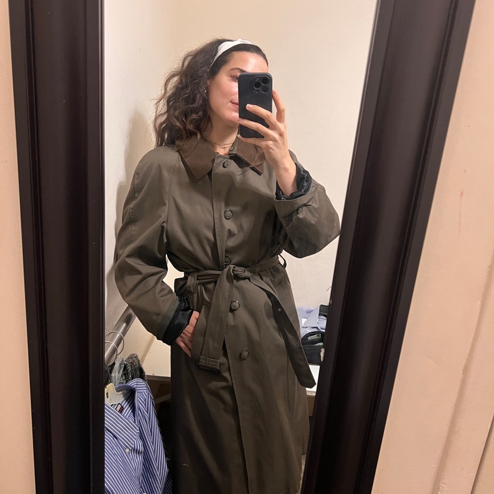 JSA Bank Brown Jacket with Black Lining